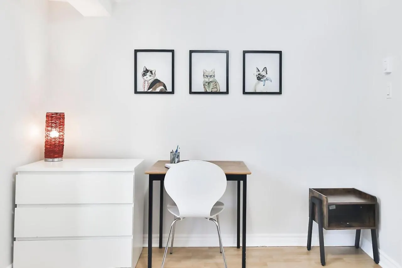 Free Parking And Central Location Montreal Apartment
